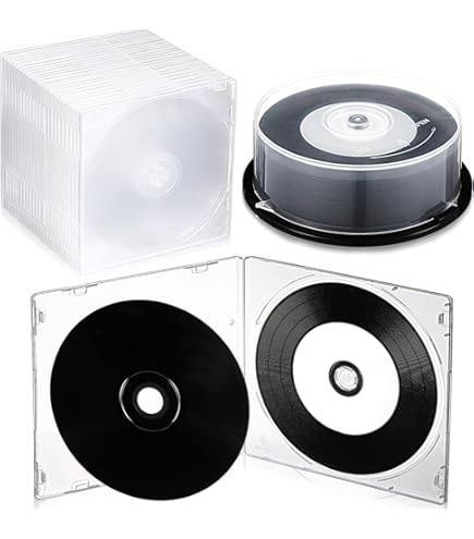 Amazon.com: 300 Pack Ridata CD-R 52X 700MB 80Min Logo Blank Media